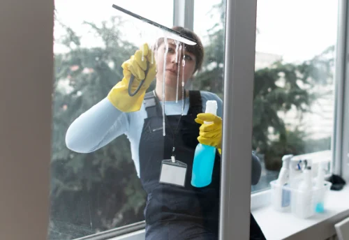Nettoyage de vitres intérieures et extérieures à Châtel-de-Neuvre